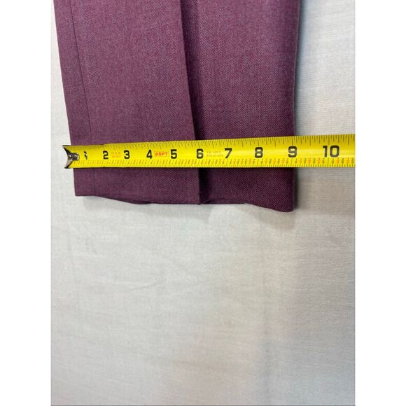 Vintage Pendleton Women's Size 14 Purple 100% Virgin Wool Pants Trousers USA - Picture 9 of 13